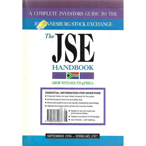 The JSE Handbook: A Complete Investors Guide to the Johannesburg Stock Exchange
