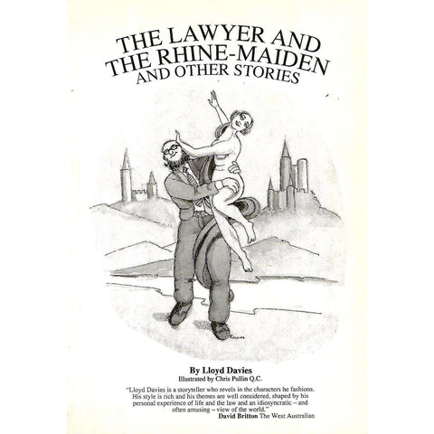 The Lawyer and the Rhine-Maiden, and Other Stories (Inscribed by Author to Raymond Suttner) | Lloyd Davies