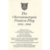 Bookdealers:The Oberammergau Passion Play, 1634-1984 (Text)