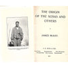Bookdealers:The Origin of the Xosas & Others (First Edition 1911) | James McKay