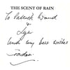 Bookdealers:The Scent of Rain (Inscribed by Author) | Gordon Alexander Fraser