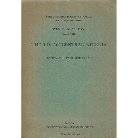 The Tiv of Central Nigeria | Laura & Paul Bohannan