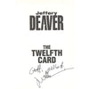 Bookdealers:The Twelth Card (Inscribed by Author) | Jeffrey Deaver