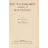 Bookdealers:The "Walking Stick" Method of Self-Defence (By An Officer of the Indian Police)