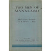Bookdealers:Two Men of Manxland: Hall Caine - Novelist, T. E. Brown - Poet | Samuel Norris