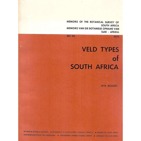 Veld Types of South Africa | J. P. H. Acocks