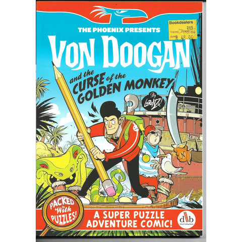 Von Doogan and the Curse of the Golden Monkey  - A Super Puzzle Adventure Comic ! | Lorenzo Etherington