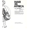 Bookdealers:War in Africa (Signed by Author) | Al J. Venter