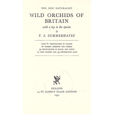 Wild Orchids of Britain | V. S. Summerhayes