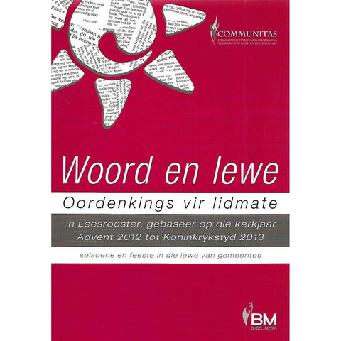 Woord en Lewe: Oordenkings vir Lidmate